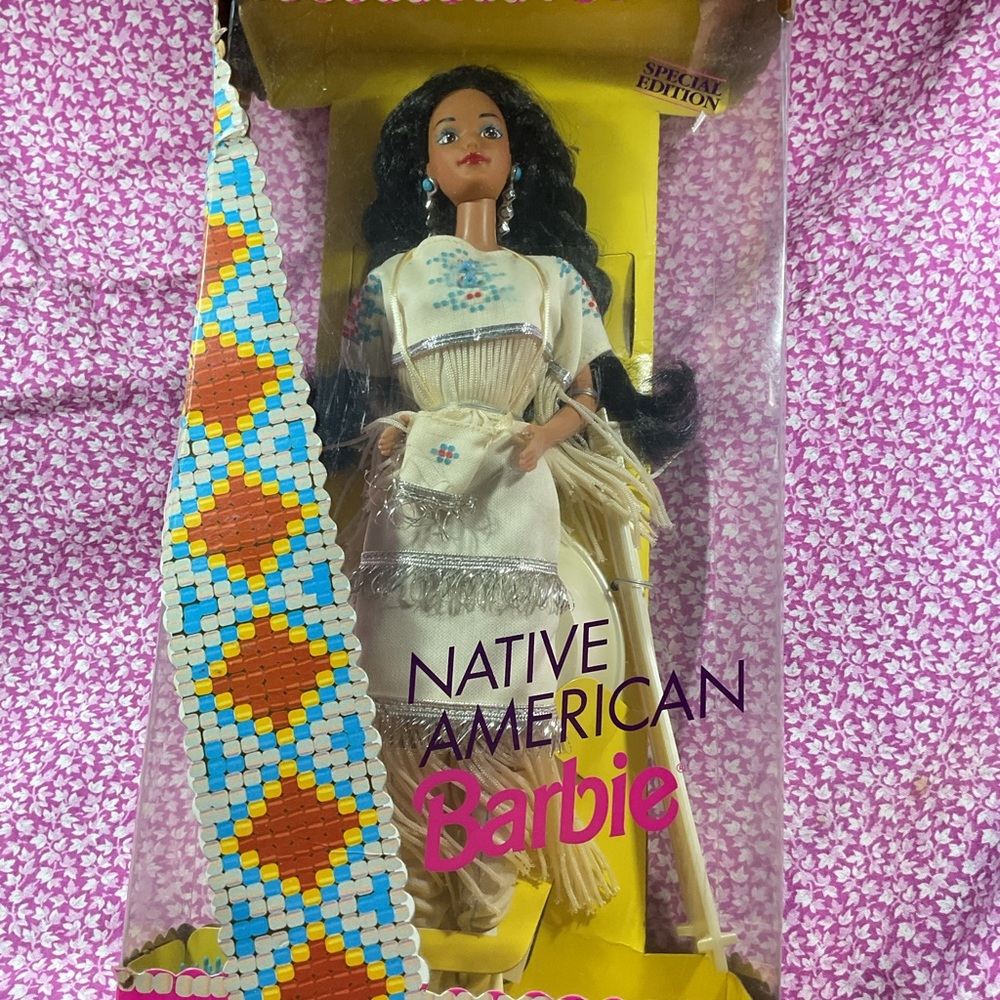 Barbie Special Edition Doll with Cream and Blue Attire